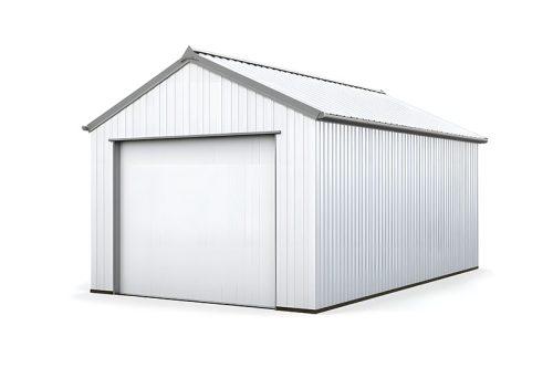 Modern Metal Garage: Design & Build